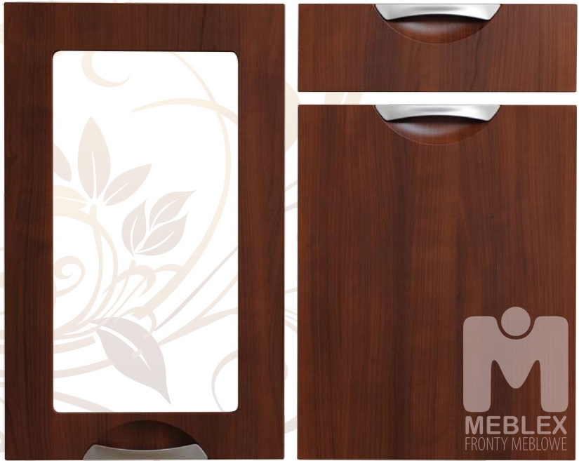 Front MDF oklejany folią PCV M7 Owal (meblex)